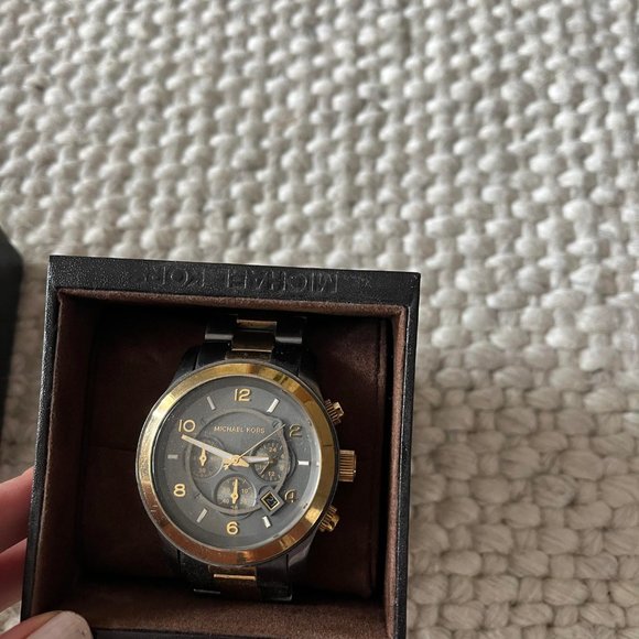 Michael Kor's Men's Watch - Two-Tone Steel Watch - Picture 3 of 3